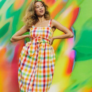 Christopher John Rogers For Target Plaid Dress